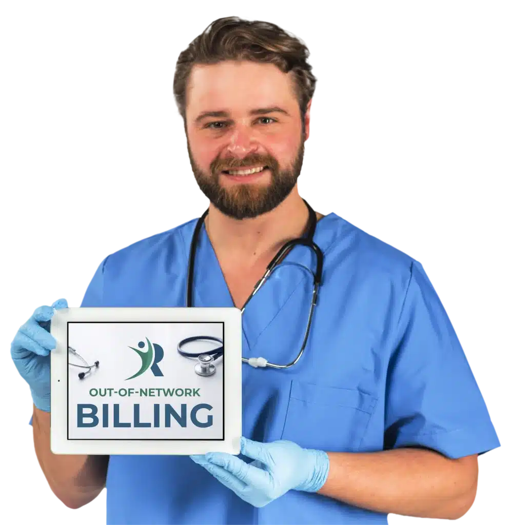 Out-of-network billing services maximizing OON reimbursements for providers